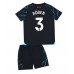 Maillot de foot Manchester City Ruben Dias #3 Troisième vêtements enfant 2023-24 Manches Courtes (+ pantalon court)